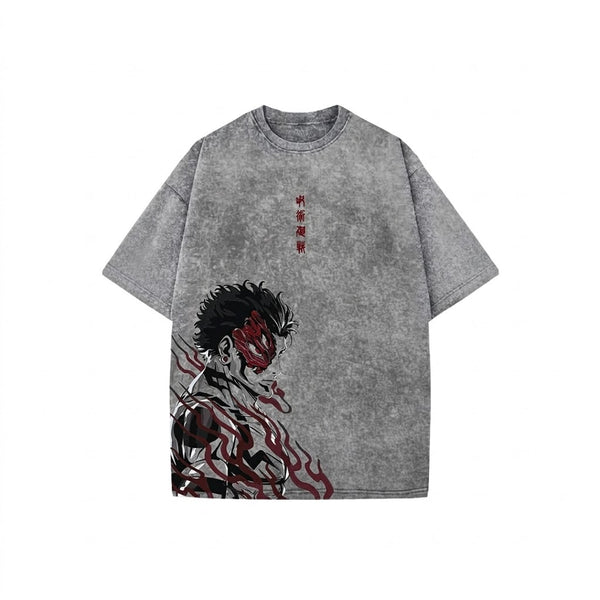 חולצת ג'וג'וטסו קאיזן - ריומן סוקונה